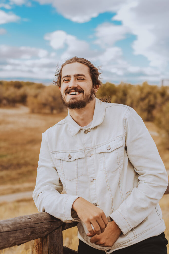 Bluff Lake Nature Center Outdoor Trail Park Nature Fun Candid Senior Headshot Picture | From the Hip Photo Denver Colorado Portrait Photography 