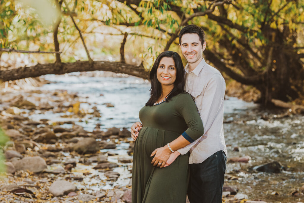 S. Mesa Trail and Eldorado Canyon outdoor nature trail candid fun maternity family picture | From the Hip Photo portrait photography 