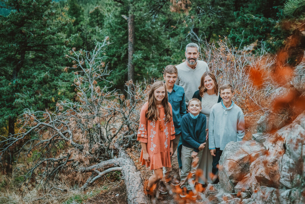 Lost Gulch Overlook Boulder Colorado outdoor mountain views fun candid family pictures | From the Hip Photo portrait photography 