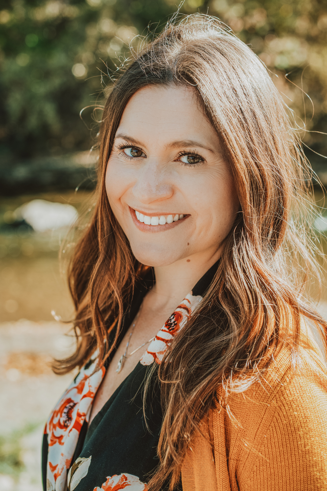 Warm sunset portrait at Golden History Park Colorado From the Hip Photo