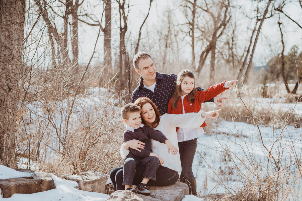 High Line Canal outdoor nature trail fun adventurous candid family picture | From the Hip Photo Denver Colorado portrait photography 