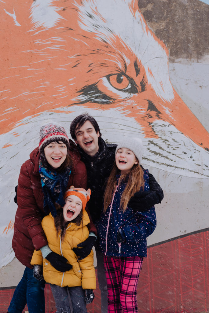 Central Park Denver Colorado outdoor nature creek neighborhood candid fun family picture | From the Hip Photo portrait photography 