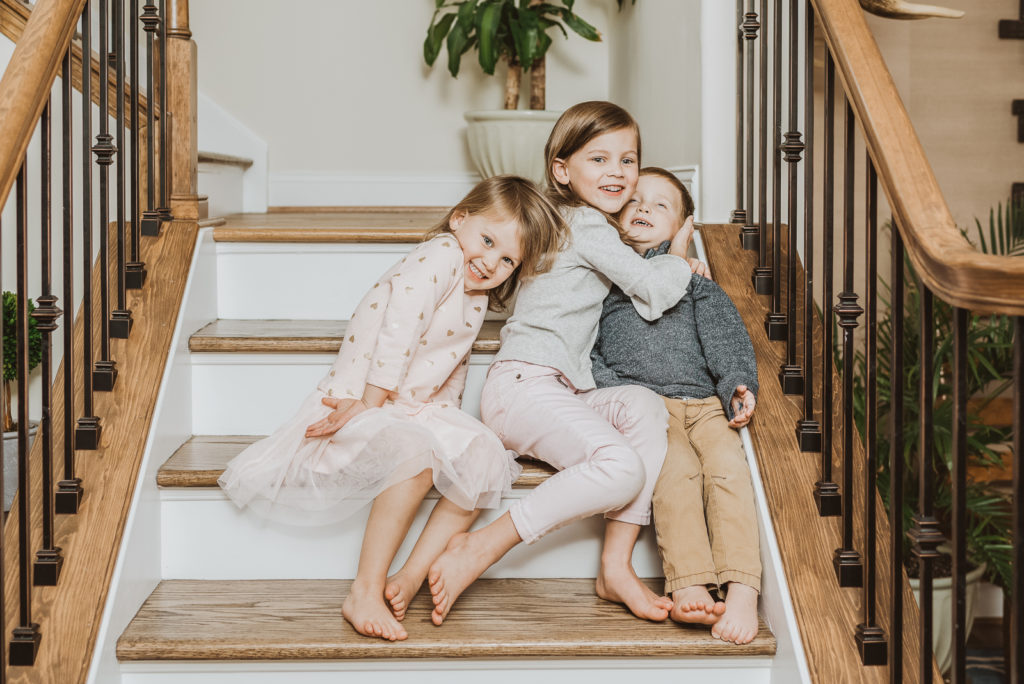 Photo Sessions at Home Private Space Indoor Fun Candid Family Picture | From the Hip Photo Denver Colorado Portrait Photography 