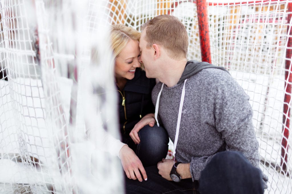 Tips to Plan Engagement Photos in the Mountains Near Denver Romantic Couple picture Evergreen Lake | From the Hip Photo Portrait Photography