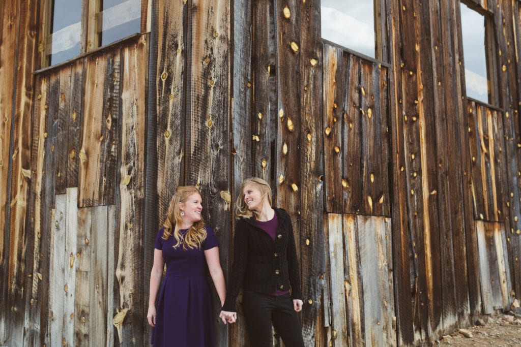 Tips to Plan Engagement Photos in the Mountains Near Denver Romantic Couple picture Evergreen Alderfer/Three Sisters Park | From the Hip Photo Portrait Photography