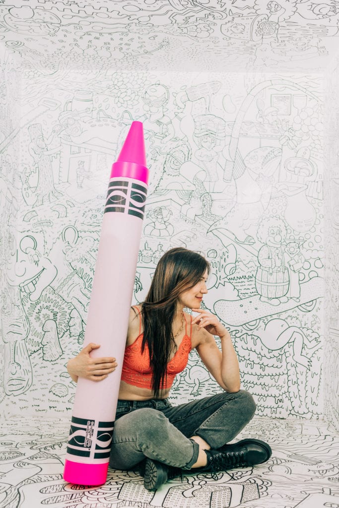 Denver Selfie Museum Varya 90 Day Finance Candid Fun Portrait Picture | Denver Colorado From the Hip Photo 