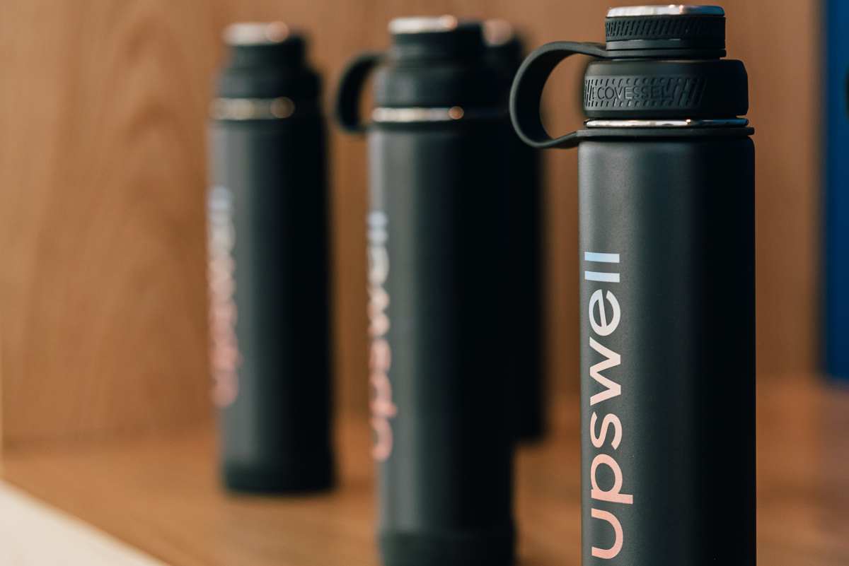 water bottles for branding photos