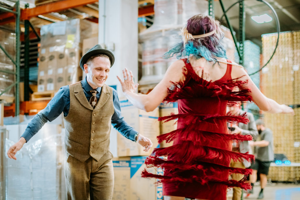 Dancing: Denver event photographer: Dry Dock Banned Booze Ball