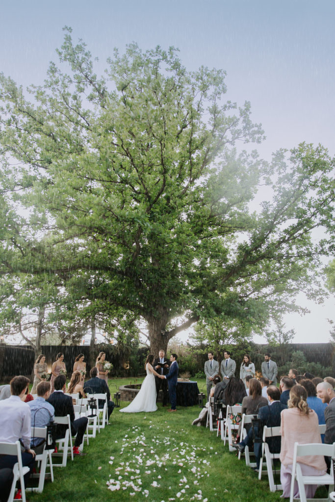 From the Hip Photo captures wedding photos at Lionsgate and has some fun in the rain. 
