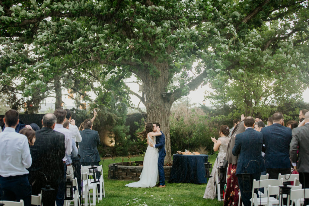 From the Hip Photo captures wedding photos at Lionsgate and has some fun in the rain. 