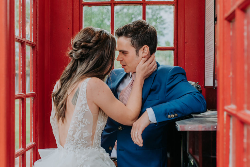 From the Hip Photo captures wedding photos at Lionsgate and has some fun in the rain. 