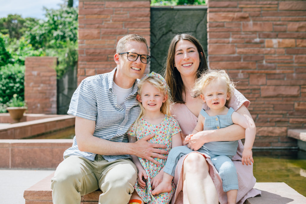 Have professional photos taken of your beautiful family at the Denver Botanic Gardens. 