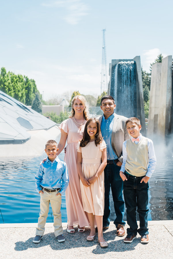 Have professional photos taken of your beautiful family at the Denver Botanic Gardens. 