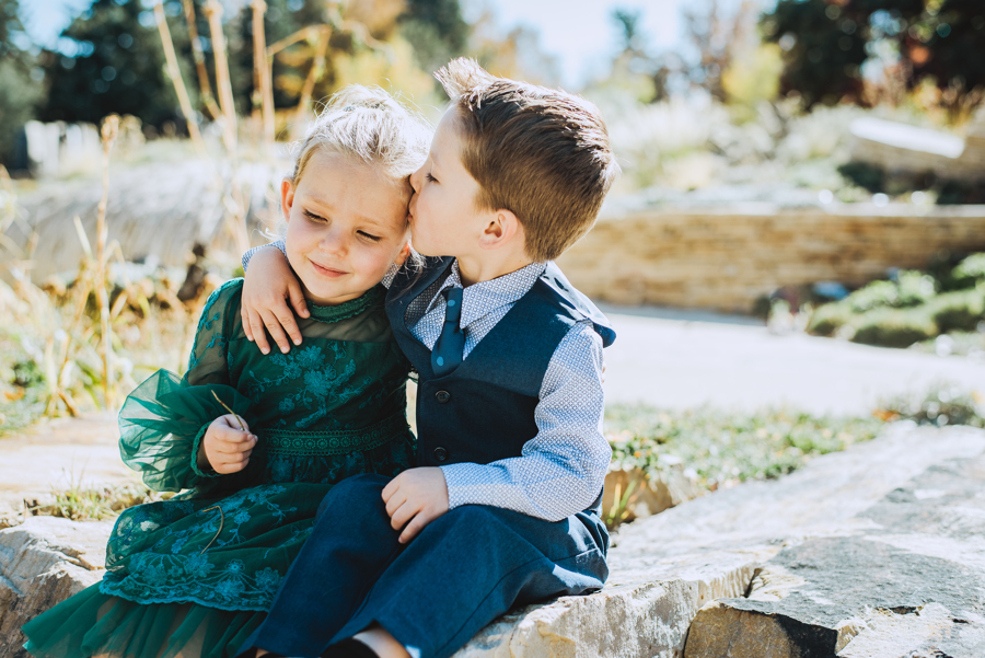 Have professional photos taken of your beautiful family at the Denver Botanic Gardens. 