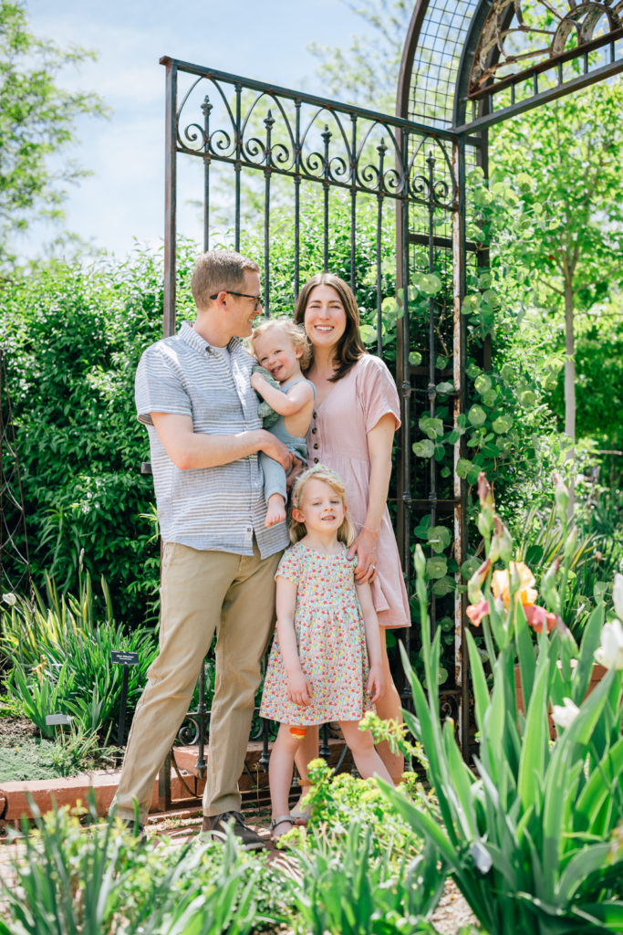 Have professional photos taken of your beautiful family at the Denver Botanic Gardens. 