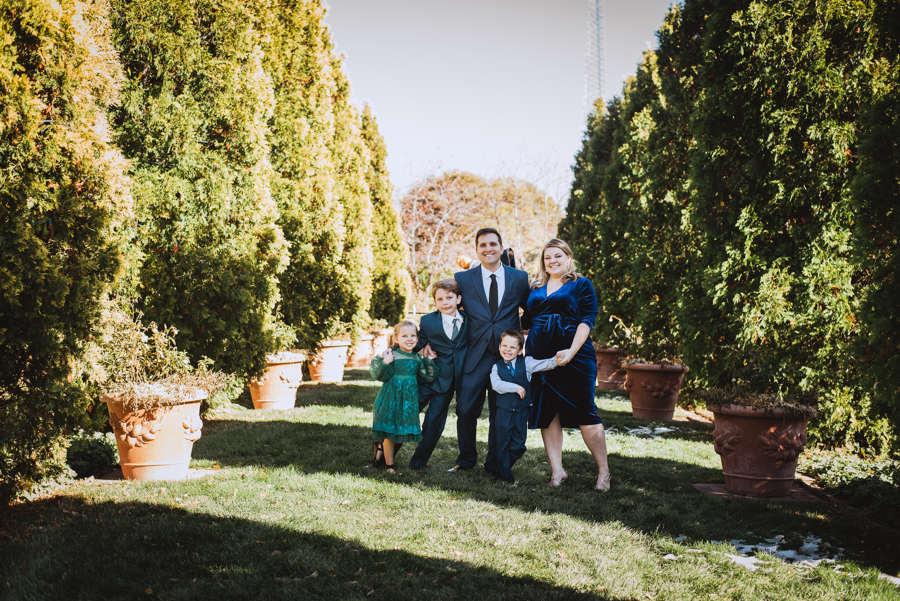 Have professional photos taken of your beautiful family at the Denver Botanic Gardens. 