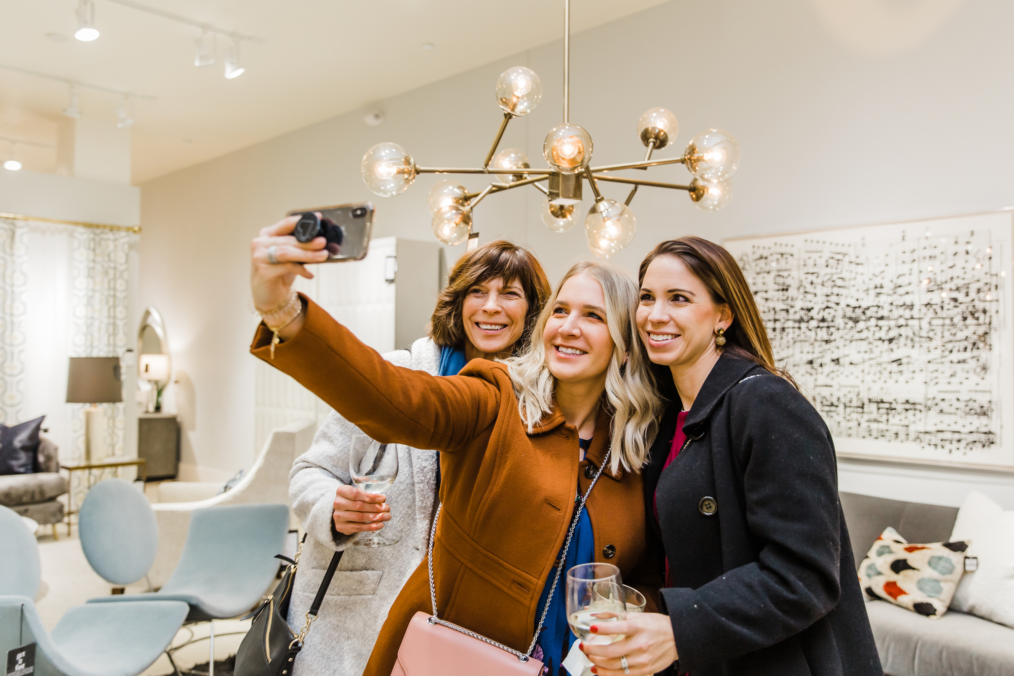 On-site headshot station setup at Colorado corporate conference