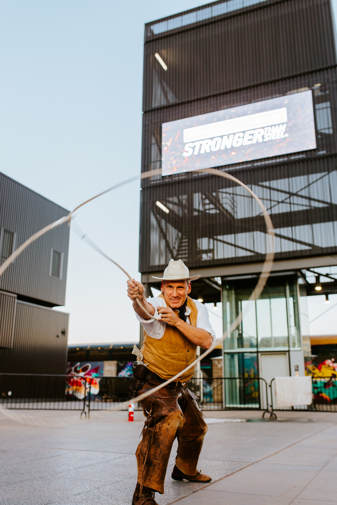 Brand activation event photography in Denver showcasing product display and guest reactions