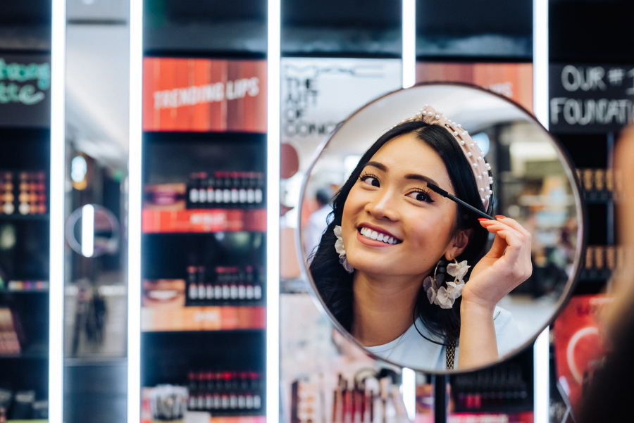 Denver photography studio session with professional lighting and creative backdrop