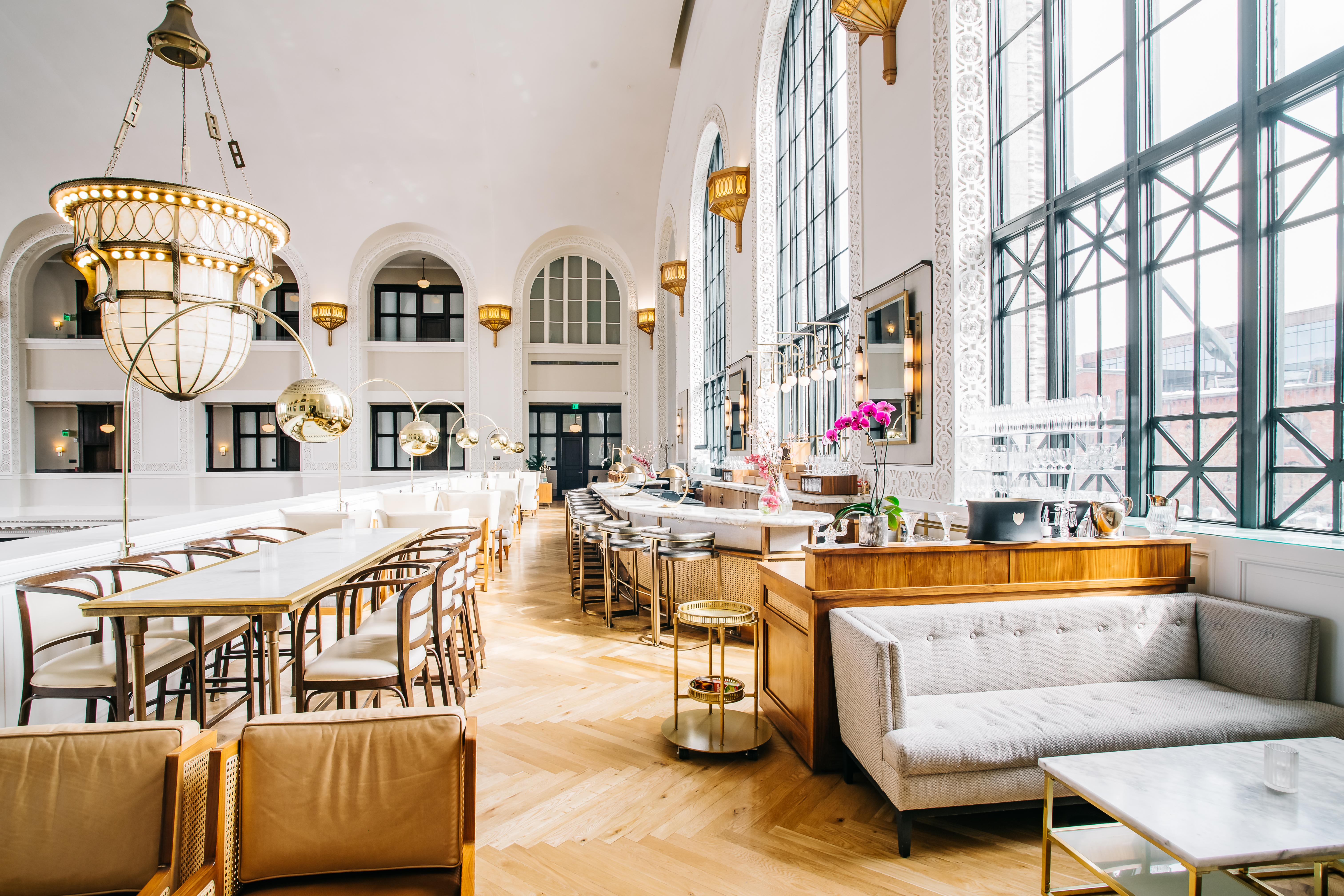 Commercial photography for Denver restaurant and bar interior and ambiance