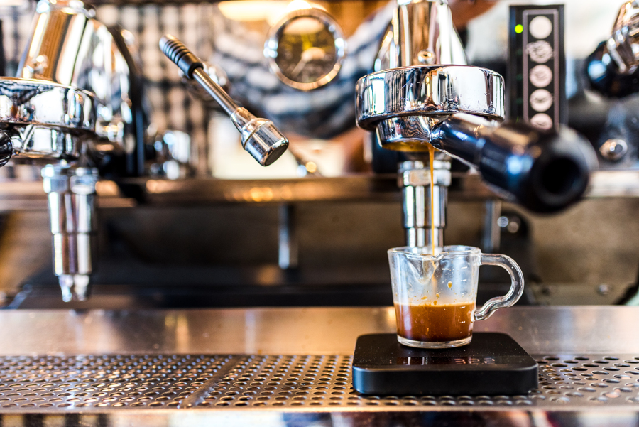 Coffee product photography setup in Colorado