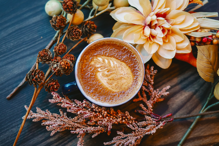 Coffee photography for social media and marketing campaigns