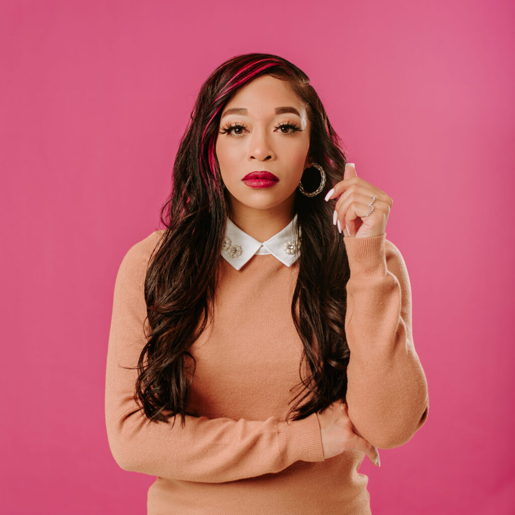 Studio background options for professional headshots in Denver